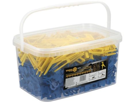 VOREL SYSTEM POZIOMOWANIA 2mm 700+200 +SZCZYPCE