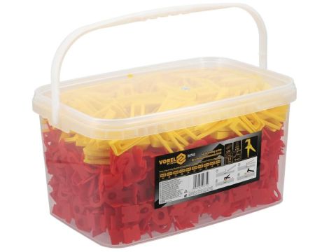 VOREL SYSTEM POZIOMOWANIA 3mm 700+200 +SZCZYPCE