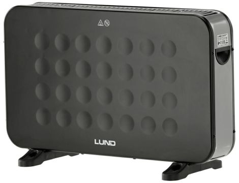 LUND GRZEJNIK KONWEKTOROWY 2000W CZARNY