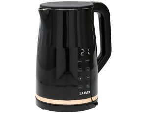LUND CZAJNIK ELEKTRYCZNY 1,7L REGULACJA TEMPERATURY CZARNY