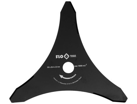 FLO TRÓJZĄB DO KOSY 2mm/305mm/25,4mm