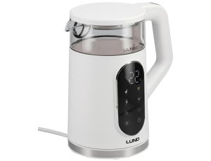 LUND CZAJNIK ELEKTRYCZNY 1,7L, REG.TEMP,BIAŁY