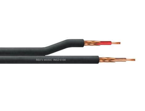 Kabel instrumentalny-audio podwójny 2x(1x0,23mm) INS2-S100 /100m/