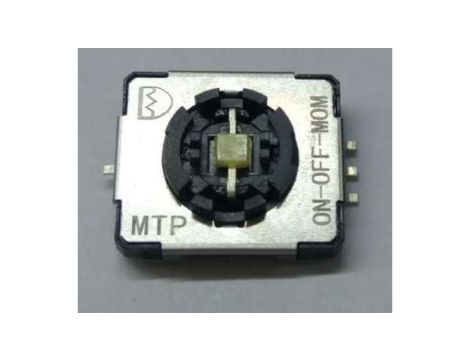 Przełącznik obrotowy wciskany, 12V dc, RS PRO /2szt./