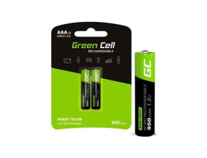 AKUMULATORKI Green Cell 2x AAA HR03 950mAh GR07