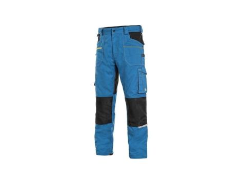 Spodnie cxs do pasa stretch niebiesko-czarne rozmiar 56