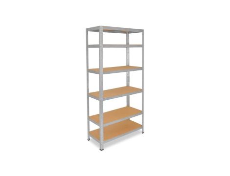 REGAŁ 6-POZIOMOWY 220 x 90 x 40CM UDŹWIG PÓŁKI: 175 KG GWI0636 CHOMIK