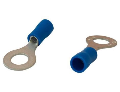 KOŃCÓWKA OCZKOWA IZOLOWANA 1.5-2.5MM 2/6MM 10 SZTUK