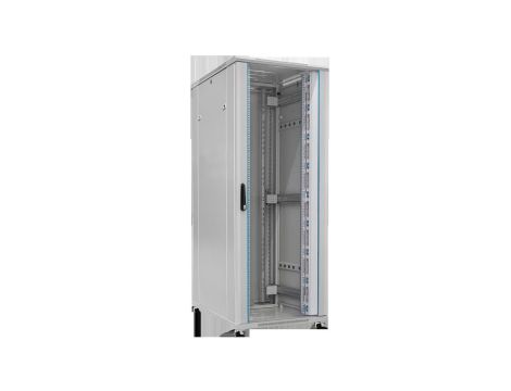 Szafa stojąca RACK 19 42U 800x1000mm drzwi pełne szara G7