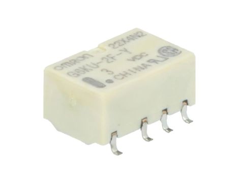G6KU-2F-Y-3DC Przekaźnik: elektromagnetyczny DPDT Ucewki: 3VDC 0,3A/125VAC