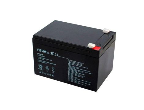 Akumulator Vipow żelowy 12V 12Ah LP12-12