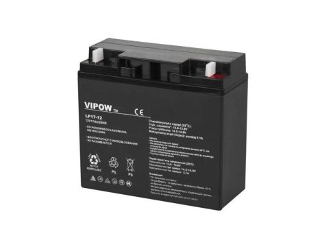 Akumulator VRLA żelowy 12V 17Ah LP17-12
