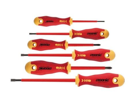 ZESTAW 6 WKRĘTAKÓW FELO-ERGONIC VDE+MAGNETYZER