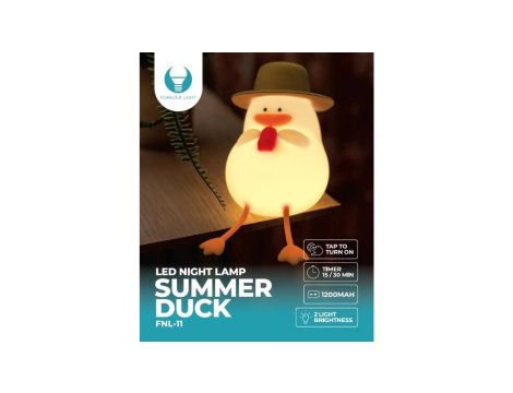 Lampka nocna LED KACZKA NA WAKACJACH FNL-11 Forever Light