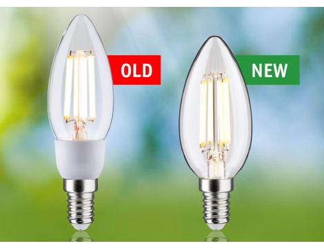 Źródło światła LED Świeczka E14 525lm 2,5W 3000K 230V przeźroczysty / szkło - 5