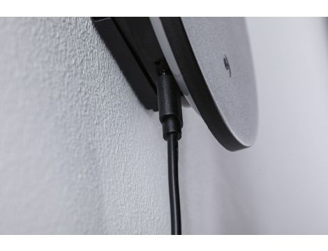 Mobilna lmapa ścienna AIORA LED DIM 0,7W + baclight 0,6W 2700K 78 + 82lm USB-C Aku czarny / tworzywo sztuczne - 8