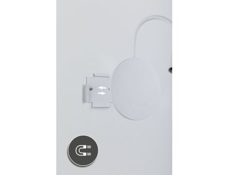 Mobilna lmapa ścienna MIORA LED DIM 0,7W + baclight 0,6W 2700K 78 + 82lm USB-C Aku biały / tworzywo sztuczne - 9