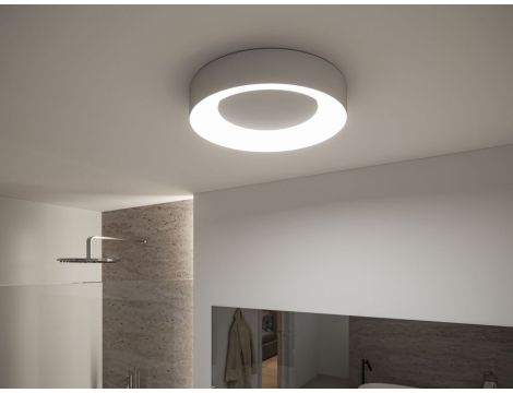 Plafoniera CASCA SH Zigbee RGBW DIM LED 20W 1750lm okrągła 400mm 2200 - 6500 K IP44 230V Alu/srebrny mat / tworzywo sztuczne - 7