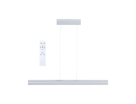 Lampa wisząca RAIKO LED RGBW DIM 19W/6W góra/dół 2300lm/370lm 230V + pilot srebrny mat / metal / tworzywo sztuczne - 2