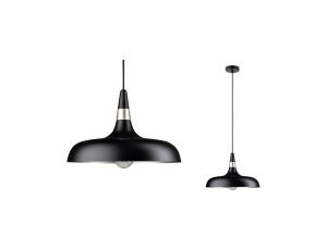 Lampa wisząca Neordic Juna 342mm max.20W E27 DIM 230V czarny mat / szampan / metal - image 2