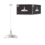 Lampa wisząca Neordic Juna 342mm max.20W E27 DIM 230V biały mat / szampan / metal - 15