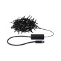 Łańcuch świetlny choinkowy YUNA Plug & Shine 12,4m 2.5W 3000K 30lm 9szt/1m IP44 24V czarny / tworzywo sztuczne - 4