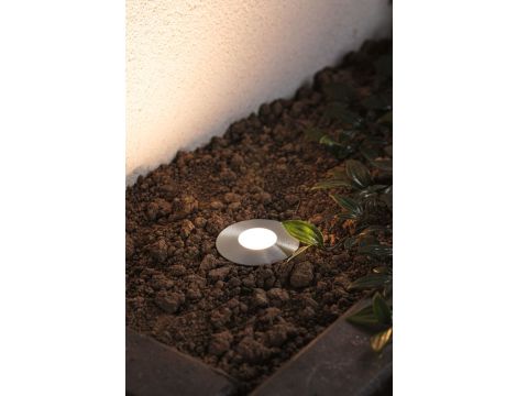 Oprawa wpuszczana Plug & Shine FLOOR Mini LED zestaw kompletny 3x2,5W 3000K 3x250lm IP67 24V srebrny / stal / tworzywo sztuczne - 6