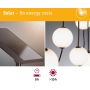 Łańcuch świetlny SOLARNY TAINA Plug & Shine 5,8m kule średnica 10cm 6x0,6W 3000K IP67 6x60lm 24V biały / czarny / tworzywo sztuczne - 13