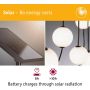 Łańcuch świetlny zestaw rozszerzający SOLARNY TAINA Plug & Shine 1,71m kule średnica 10cm 3x0,6W 3000K IP67 3x60lm 24V biały / czarny / tworzywo sztuczne - 7