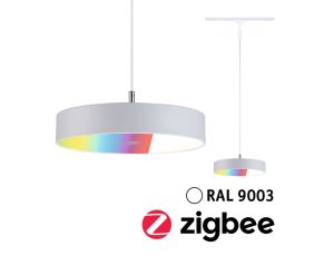 Oprawa wisząca na szynoprzewód URail SH Zigbee HILDOR LED RGBW 10W DIM 510lm 2700 - 6500 K 230V Biały Ral 9003 / tworzywo sztuczne