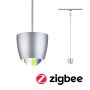 Oprawa wisząca na szynoprzewód URail SH Zigbee Tyros LED RGBW 4,5W DIM 200lm 2700 - 6500 K 230V Chrom matowy / tworzywo sztuczne - 2