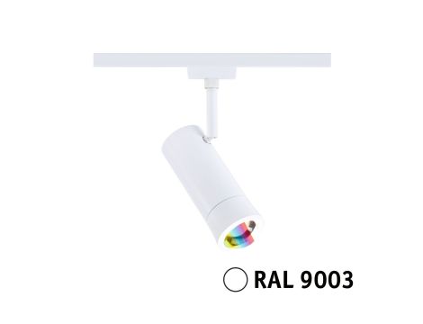 Reflektor na szynoprzewód Urail SH Zigbee Tarie LED RGBW DIM 4,5W 230lm 2700 - 6500 K 230V Biały Ral 9003 / tworzywo sztuczne