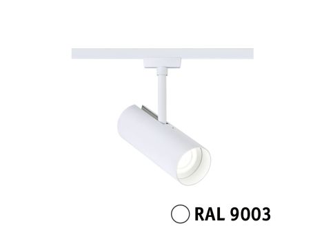 Reflektor na szynoprzewód URail THERON LED 3-STEP DIM 11W 1100lm 4000K 230V biały RAL9003 / tworzywo sztuczne