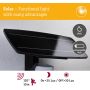 Solarna oprawa elewacyjna FLOTAS LED 6,2W z czujnikiem HF 700lm 3000K IP65 USB-C Aku antracyt / tworzywo sztuczne - 14