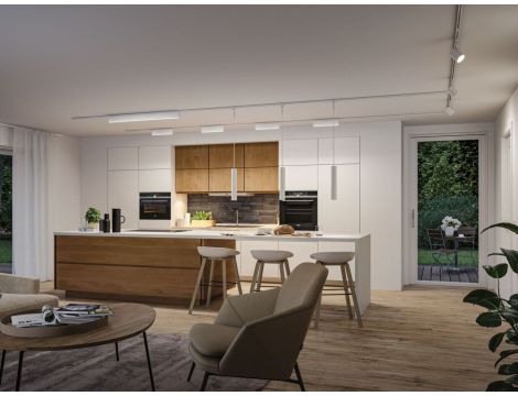 Oprawa na szynoprzewód URail CERIS LED 3-STEP DIM 9,5W 800lm IP20 3000K 230V biały RAL 9003 / aluminium - 5