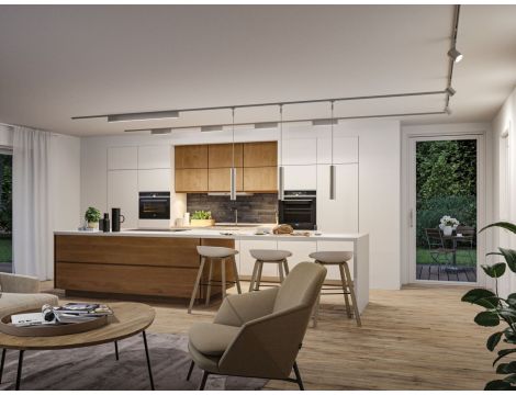 Oprawa na szynoprzewód URail CERIS LED 3-STEP DIM 9,5W 800lm IP20 3000K 230V chrom matowy / aluminium - 4