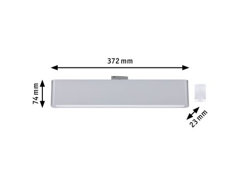 Oprawa na szynoprzewód URail CERIS LED 3-STEP DIM 9,5W 800lm IP20 3000K 230V chrom matowy / aluminium - 9