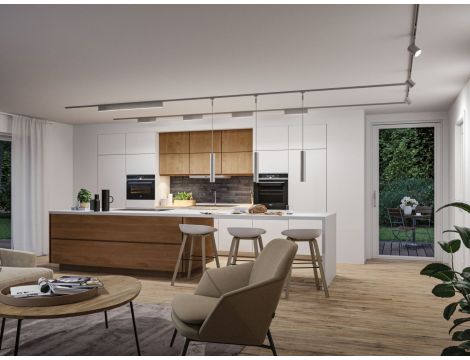 Oprawa na szynoprzewód URail CERIS LED 3-STEP DIM 9,5W 850lm IP20 4000K 230V chrom matowy / aluminium - 4