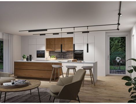 Oprawa na szynoprzewód URail ZELOS LED 3-STEP DIM 10W 1100lm IP20 4000K 230V czarny matowy / aluminium - 5