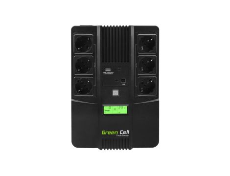Zasilacz awaryjny UPS Green Cell AiO 600VA 360W