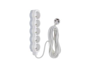 Przedłużacz prądowy 5m 5xGN (2P+Z) 3x1,5mm2