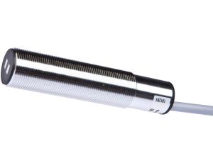 SL180100 czujnik przepływu, powietrza, kalorymetryczny, M18x1 80long, M18 x 1.5, 24V DC, PNP NO (NO), kabel 2m PVC, mosiądz nikl