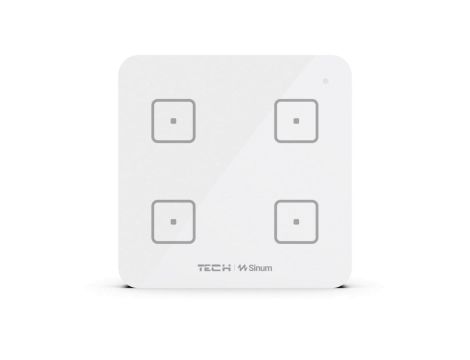 SINUM WP-04 Przycisk wielofunkcyjny czteropolowy SINUM kolor biały