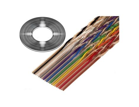 1700/40 (100FT) Przewód: wstążkowy 40x28AWG 1,27mm linka Cu nieekranowany PVC