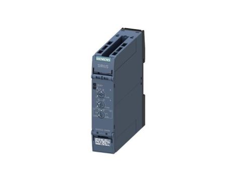 Analogowy przekaźnik kontroli prądu 1-fazowy 0.05-10A 0.5-30s 24-240V AC-DC przył. sprężynowe SIRIUS 3UG5522-2AW30