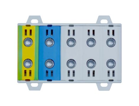 Listwa zaciskowa pięciopolowa 5x50 mm2 (3P+N+PE ) GEP-00108