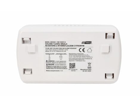 AWTOOLS CZUJNIK CZADU 2xAA 1,5V - 3