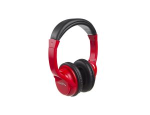 Bezprzewodowe słuchawki nauszne bluetooth V5.1 Audiocore, 200mAh, czas pracy 3-4h, czas ładowania 1-2h, AC720 R czerwone