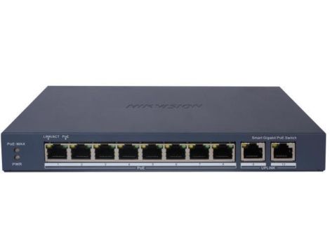 Switch PoE 8-portowy 1Gbps (zarządzalny) DS-3E1510P-EI(O-STD)