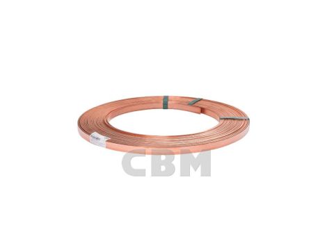 Bednarka pomiedziowana, 40x4mm St/Cu, 0,070mm Cu ok. 20m ok. 33kg /C1100281(20M)